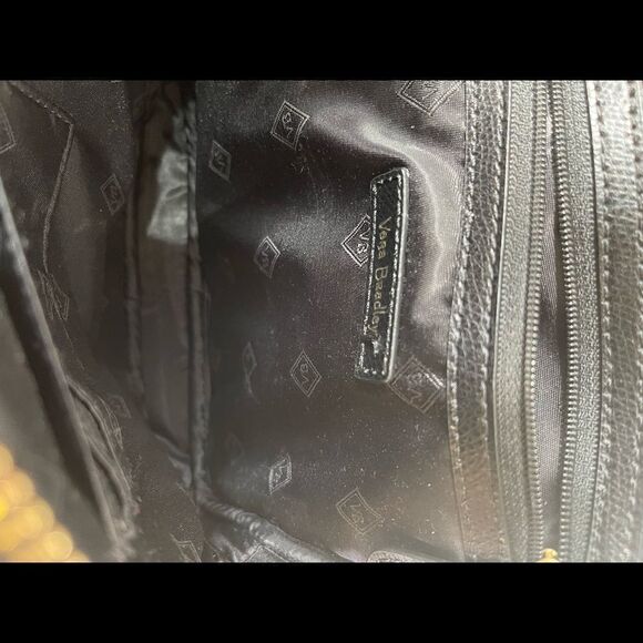 Vera Bradley multi color plaid crossbody bag gold tone chain and hardwares. - Picture 8 of 11